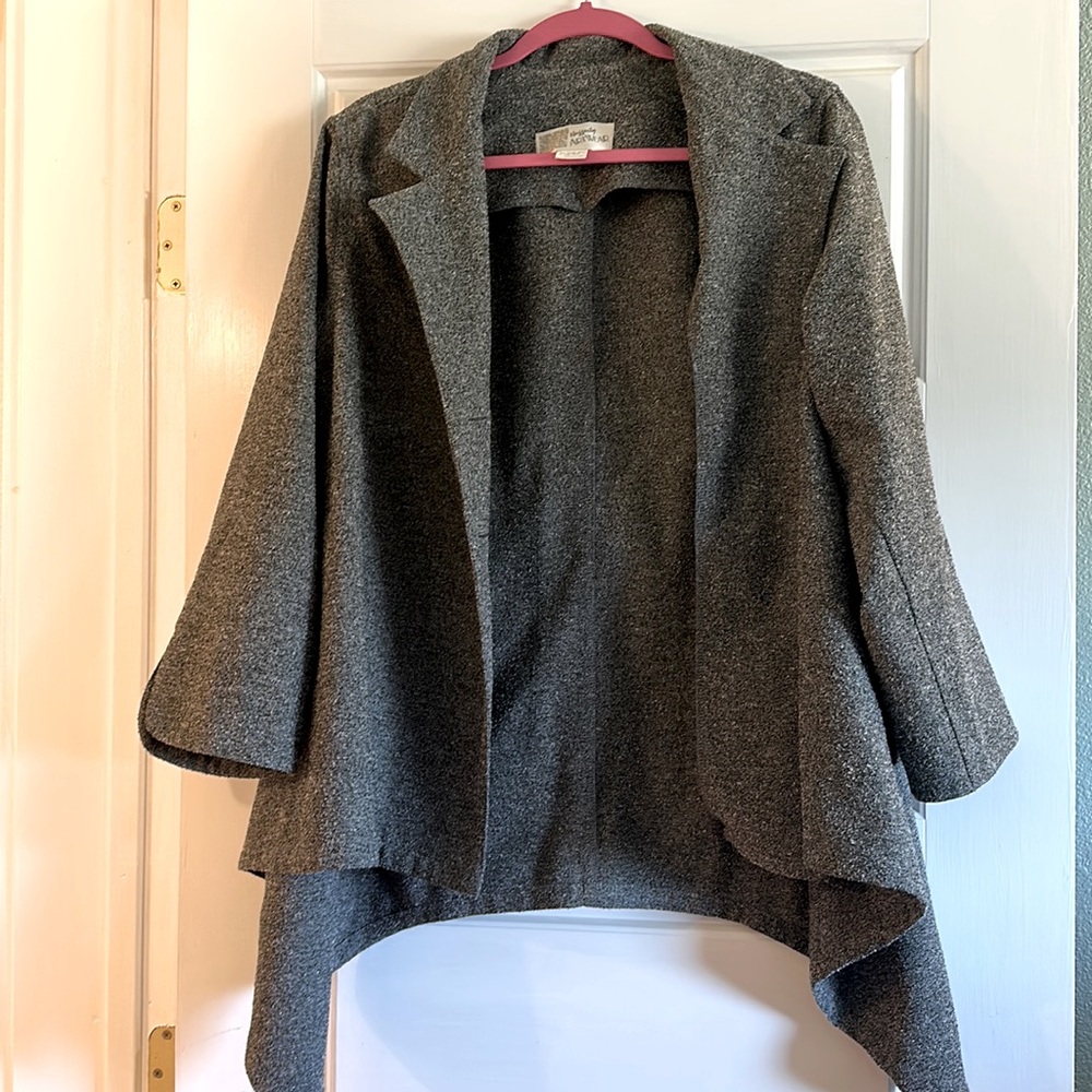 Tweed Poncho